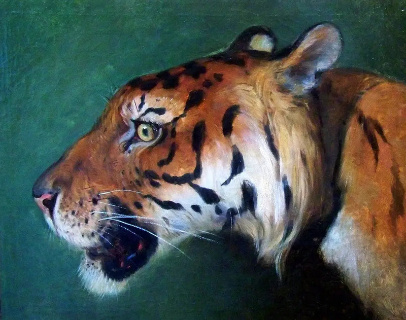 Kaplan başı - Eugène Delacroix