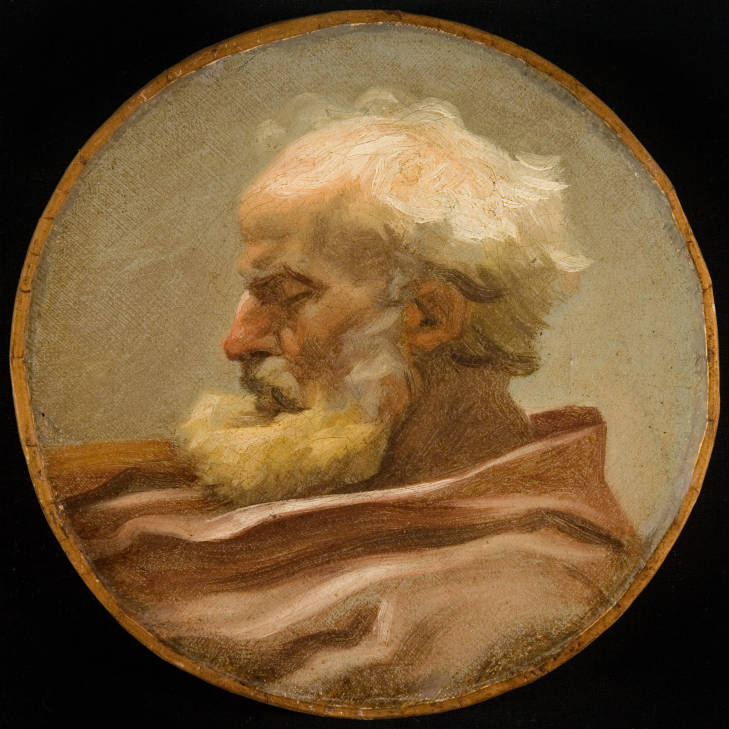Tête de Vieillard - Jean-Honoré Fragonard