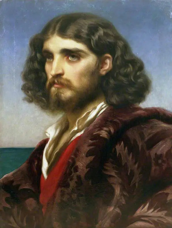 İtalyan Birinin Başı - Frederic Leighton