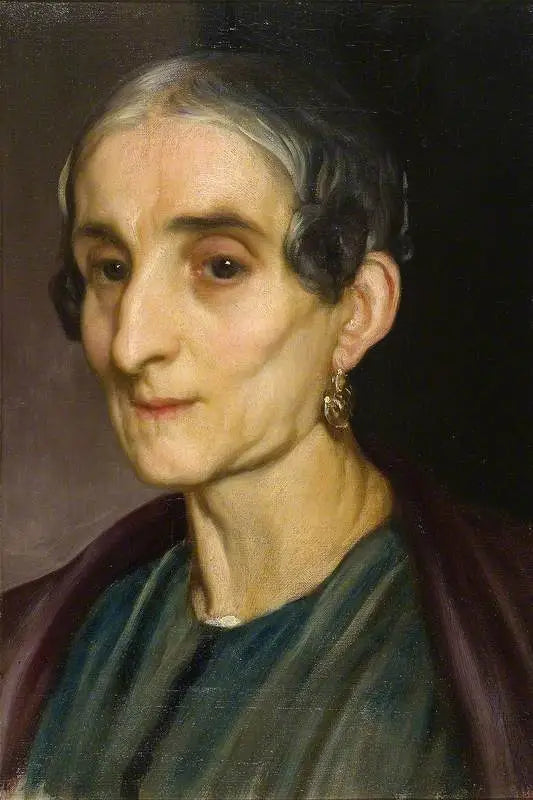 İtalyan yaşlı bir kadının başı - Frederic Leighton