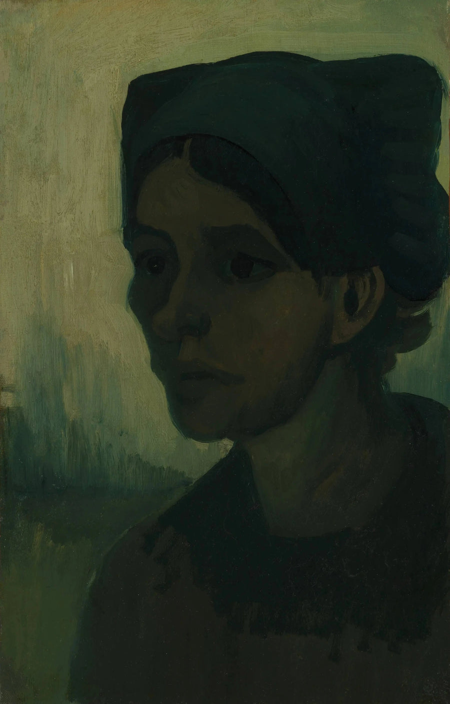 Kadın Başı - Vincent van Gogh