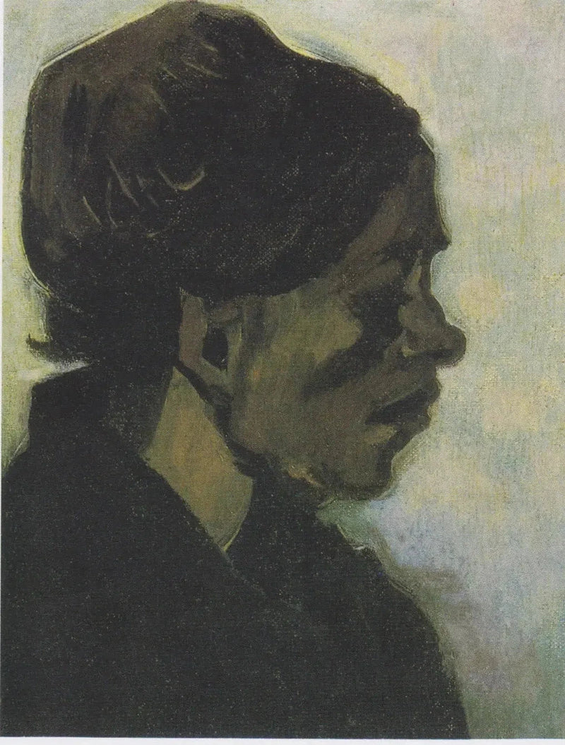 Kadın Başı - Vincent van Gogh