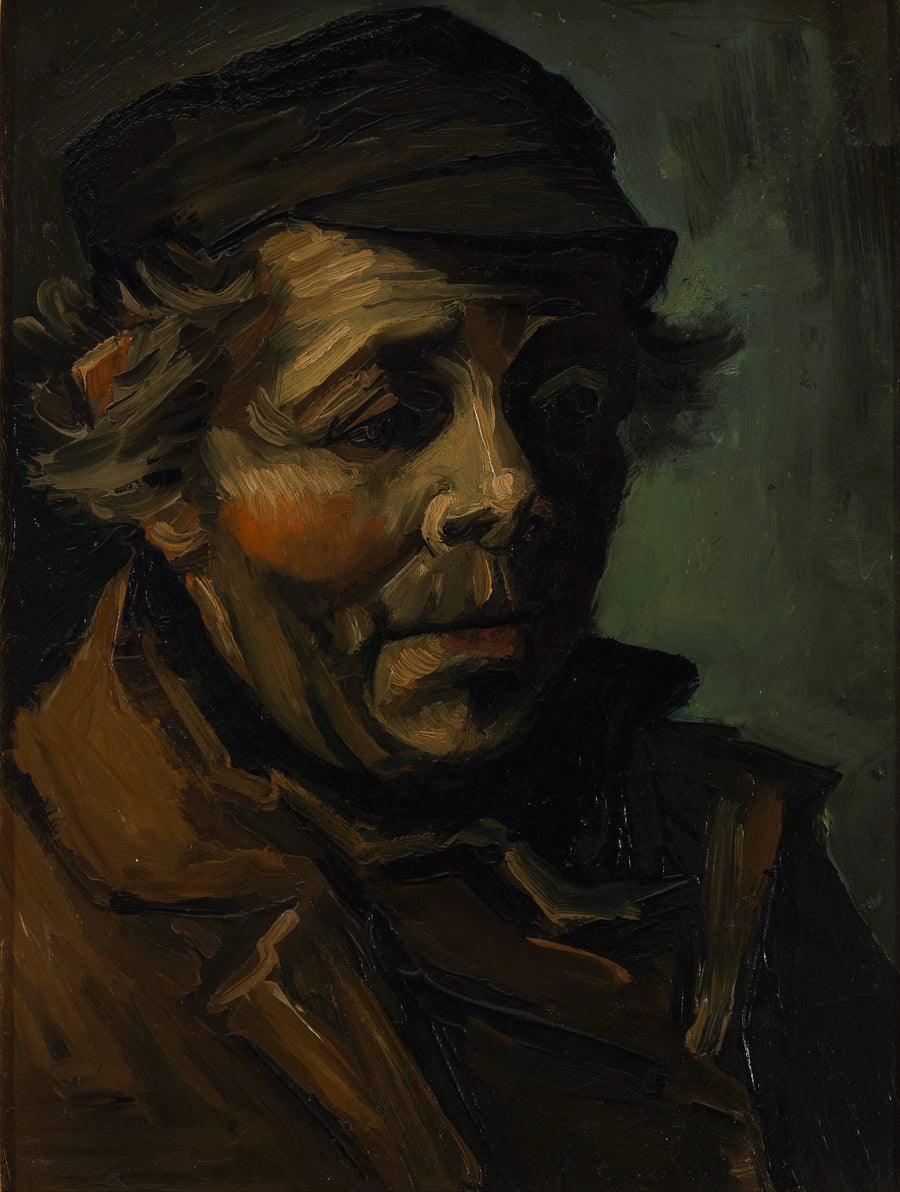 Bir Köylünün Başı - Vincent van Gogh