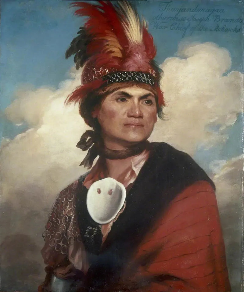 Thayendanegea (Joseph Brant, yaklaşık 1743-1807) - Gilbert Stuart