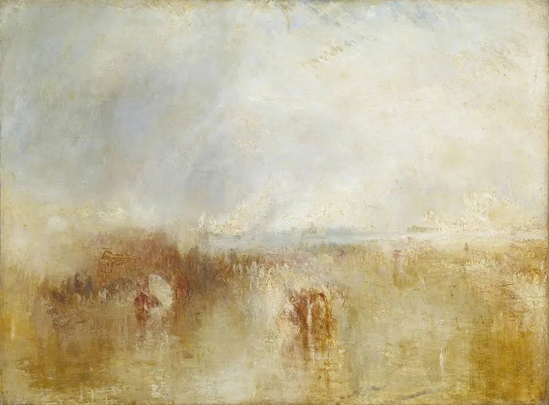 Louis-Philippe'nin Kraliyet Clarence Tersanesi'ne Gelişi, Gosport, 8 Ekim 1844 - J. M. W. Turner
