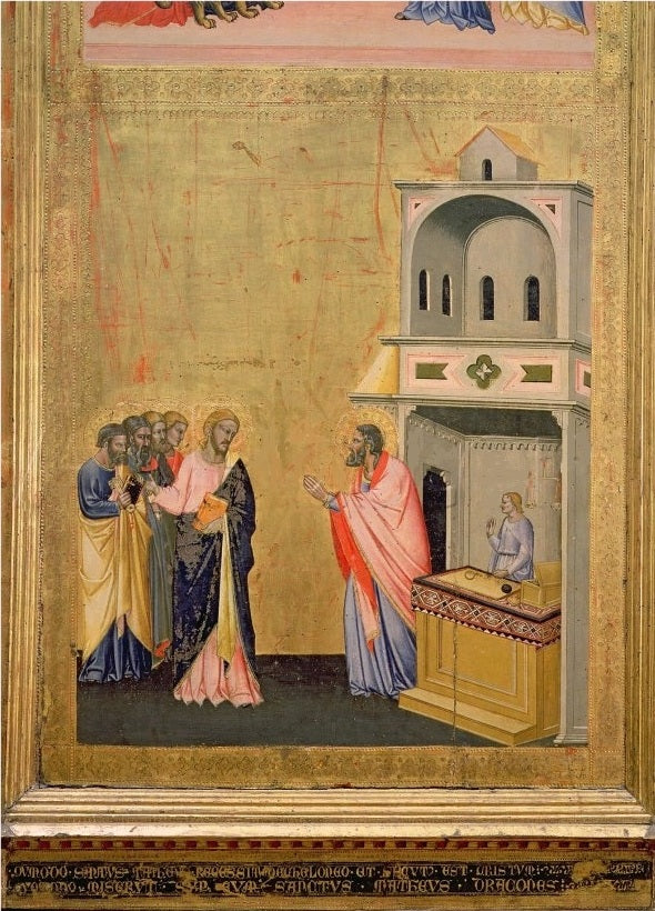 St. Matthew'in Çağrısı - Andrea Orcagna