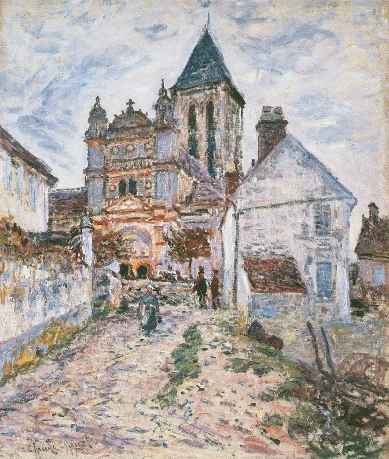 Vétheuil'deki Kilise - Claude Monet