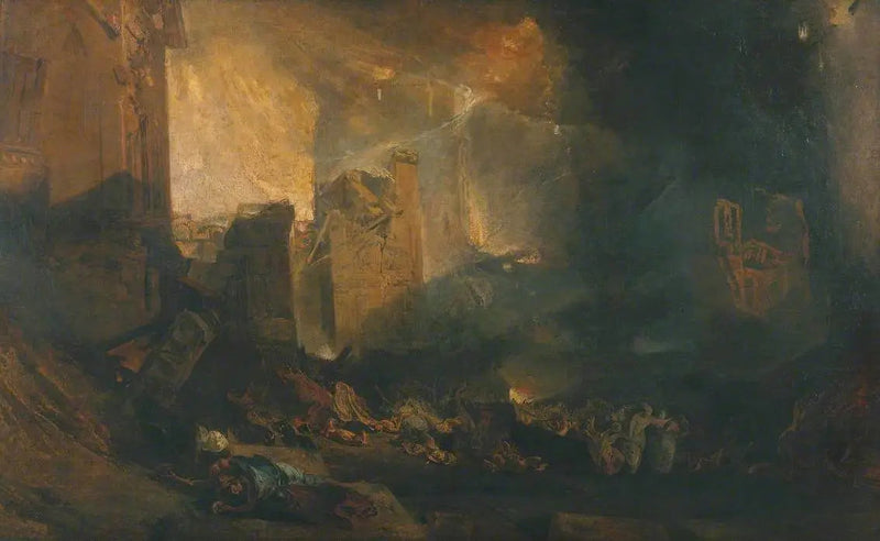 Sodom'un Yıkımı - J. M. W. Turner