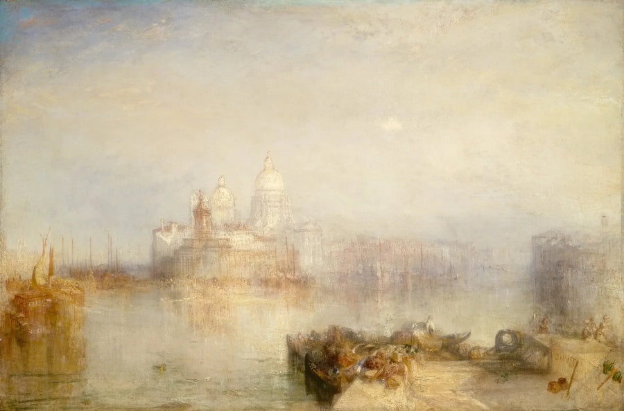 Dogana ve Santa Maria della Salute, Venedik - J. M. W. Turner