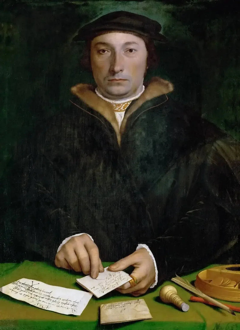Duisburg tüccarı Dirck Tybis - Hans Holbein genç