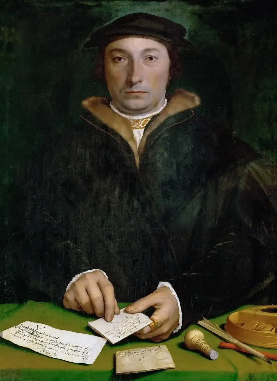 Duisburg tüccarı Dirck Tybis - Hans Holbein genç