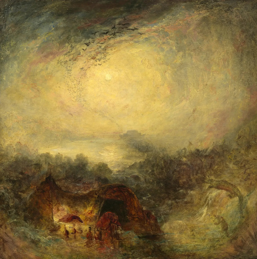 Sel Felaketi Akşamı - J. M. W. Turner