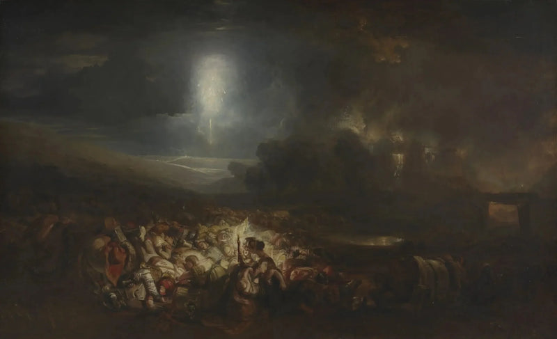 Waterloo Savaşı - J. M. W. Turner