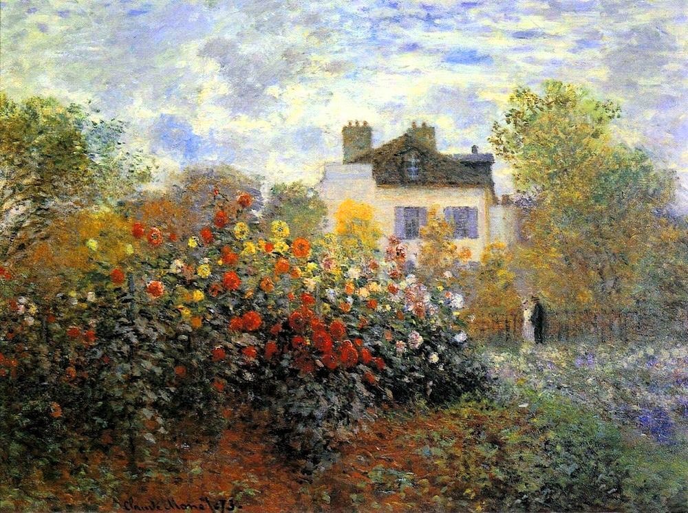 "Argenteuil'deki Monet'in Bahçesi" – Claude Monet (1873)