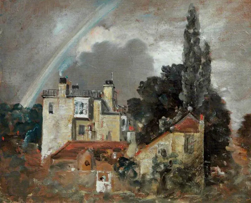 The Grove ou Admiral’s House Hampstead - John Constable - Alpha Reproduction