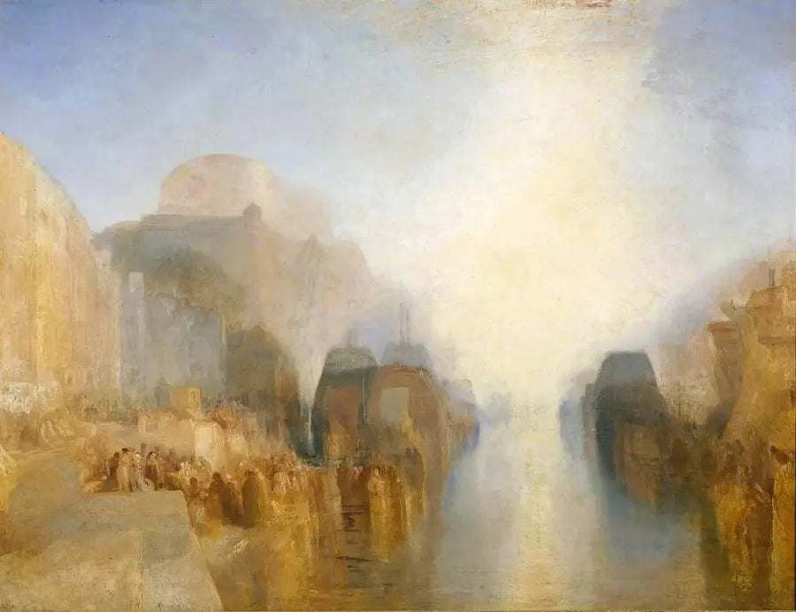 Brest Limanı: Rıhtım ve Şato - J. M. W. Turner