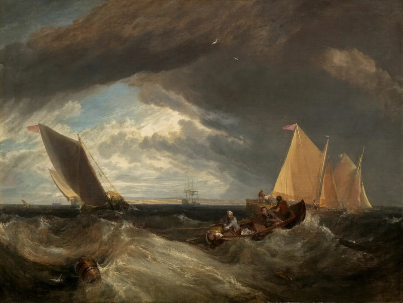 Thames ve Medway Kesişimi - J. M. W. Turner
