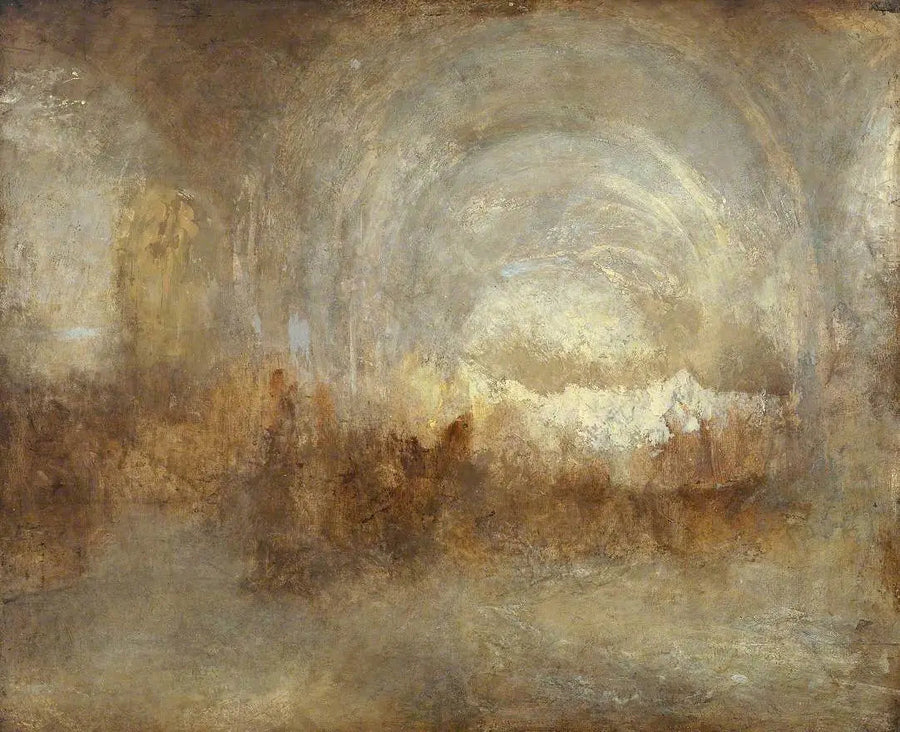Petworth'taki Uzun Mahzen - J. M. W. Turner