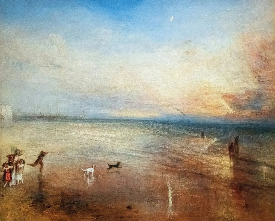 Yeni Ay; ya da, 'Kayığımı kaybettim, Senin Halkanı alamazsın' - J. M. W. Turner