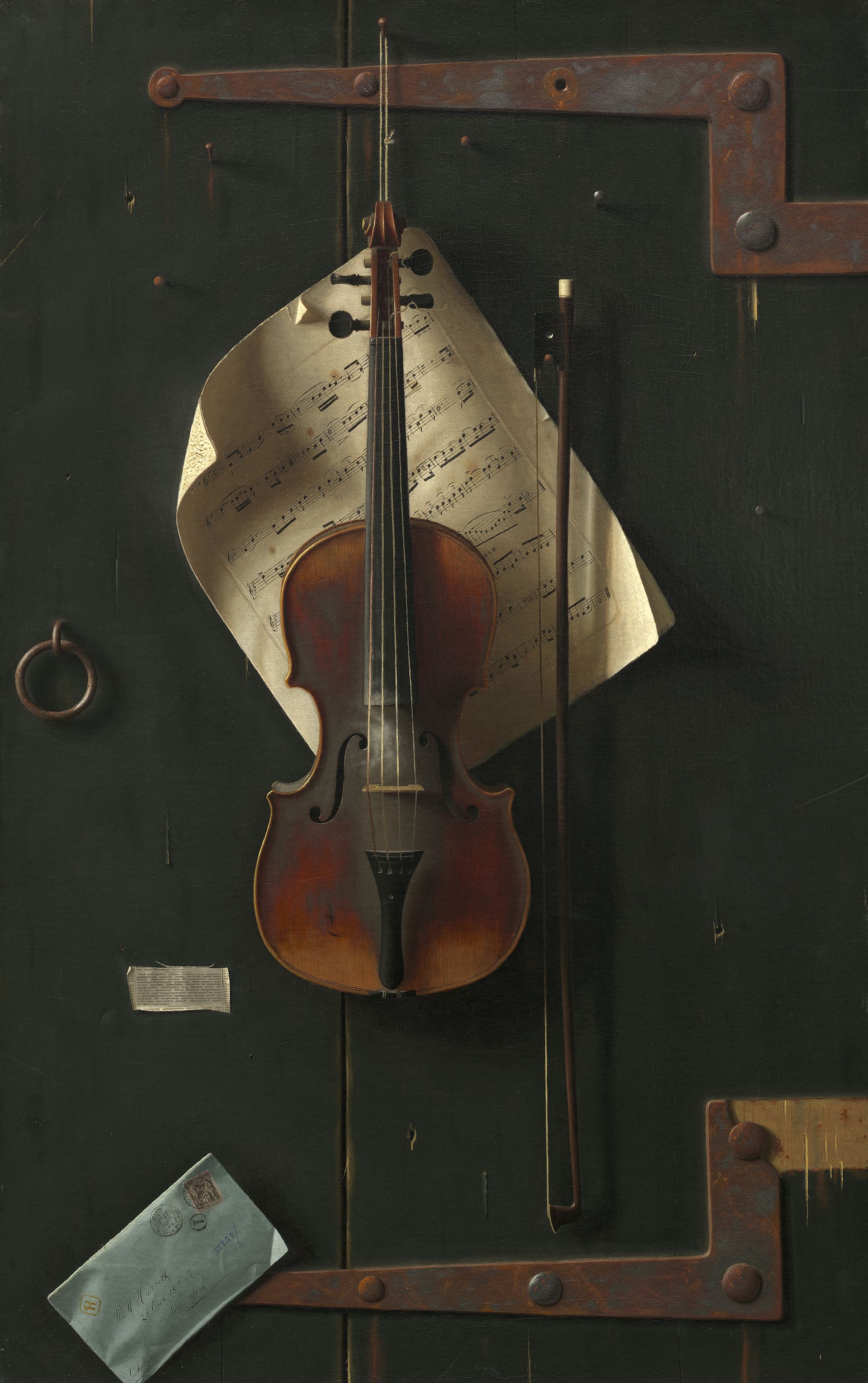 The Old Violin - William Harnett