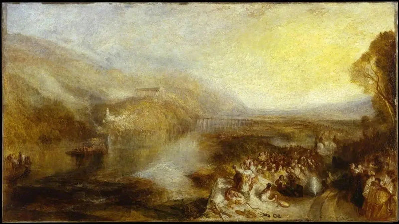 Wallhalla'nın Açılışı, 1842 - J. M. W. Turner