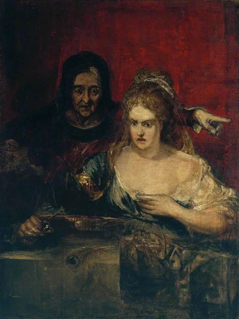 Procuress; (?) Holofernes'in Başının Yanında Judith - J. M. W. Turner