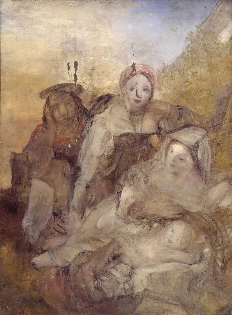 Mısır'a Kaçışta Dinlenme - J. M. W. Turner