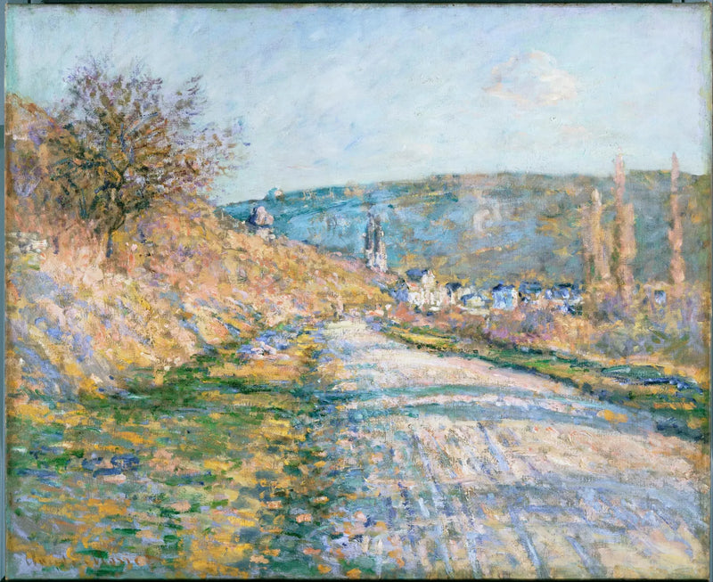 Vétheuil Yolu - Claude Monet