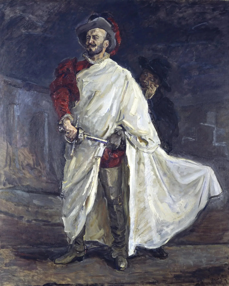 Mozart'un Operasında Don Giovanni olarak Singer Francisco d'Andrade - Max Slevogt