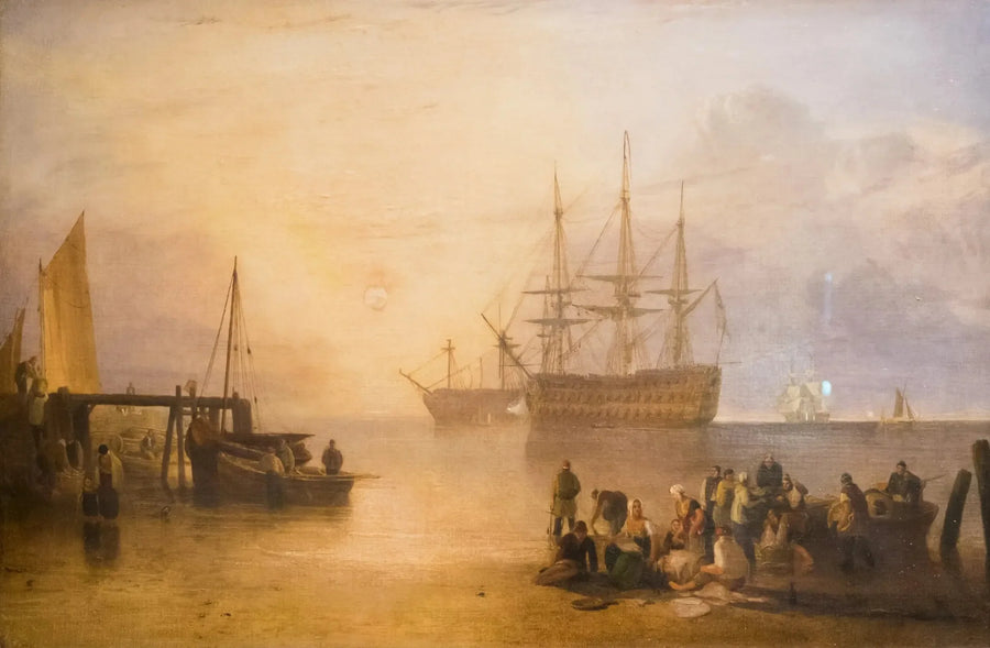 Buhar İçinden Doğan Güneş. - J. M. W. Turner
