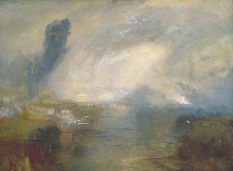 Waterloo Köprüsü Üstündeki Thames - J. M. W. Turner