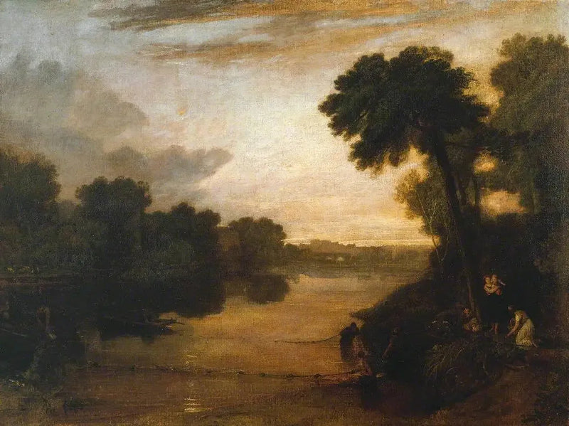 Windsor yakınlarındaki Thames - J. M. W. Turner