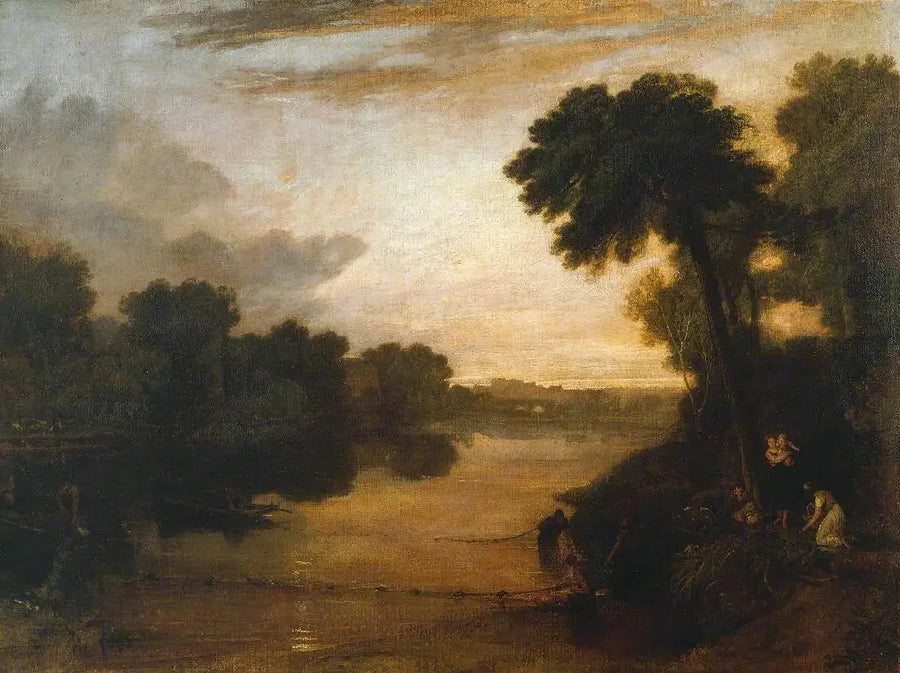 Windsor yakınlarındaki Thames - J. M. W. Turner