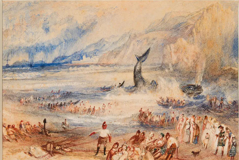 Kıyıda Balina - J. M. W. Turner
