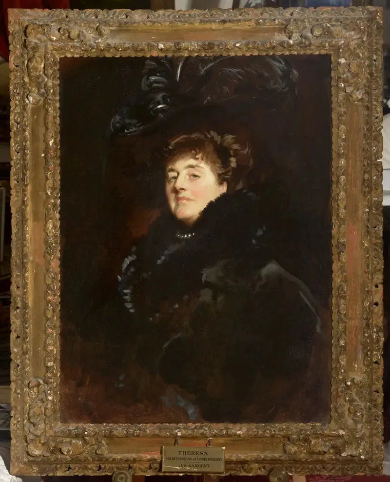 Theresa Susey Helen Talbot, Londonderry Markiçesi (1855 -1919) - John Singer Sargent