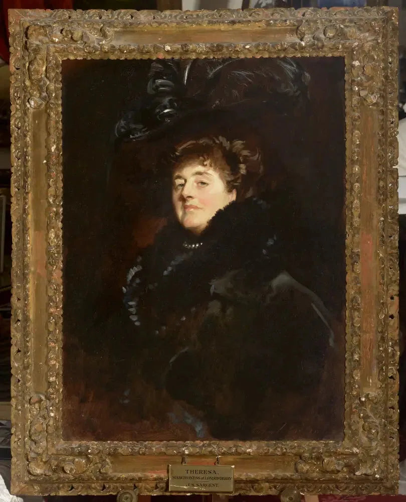 Theresa Susey Helen Talbot, Londonderry Markiçesi (1855 -1919) - John Singer Sargent