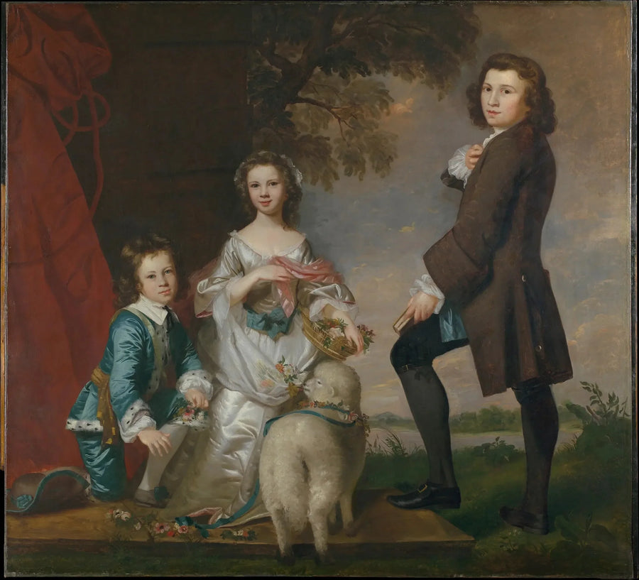 Thomas (1740–1825) ve Martha Neate (1741–1795 sonrası) ve onun vasisi, Thomas Needham - Joshua Reynolds