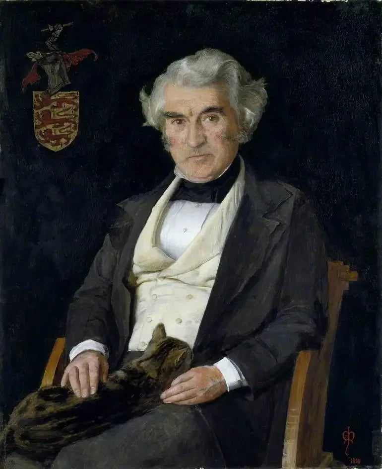 Thomas Combe (1796–1872) - John Everett Millais image 1 copie de tableau peinte à la main