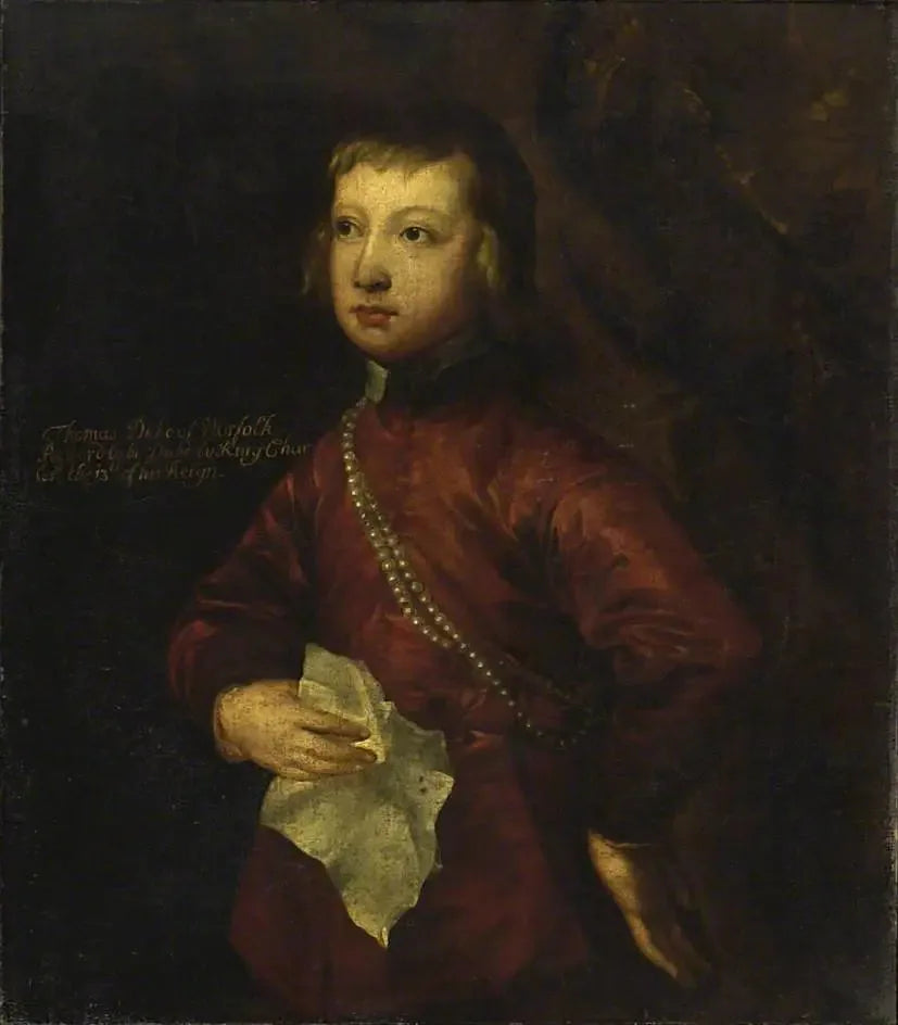 Thomas Howard, gelecekteki 5. Norfolk Dükü, çocukken - Antoine van Dyck