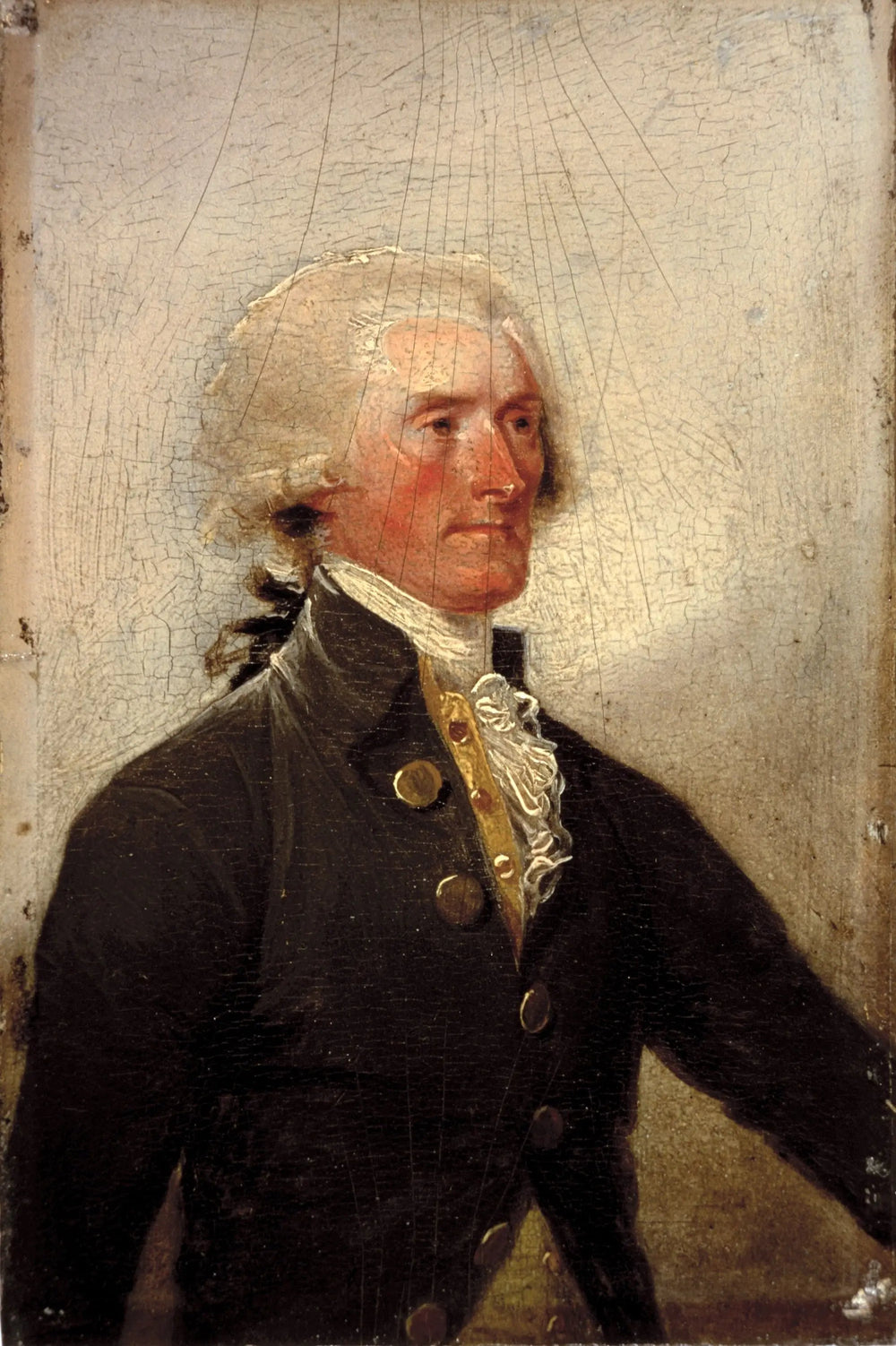 Thomas Jefferson - John Trumbull image 1 copie peinte à la main à l’huile