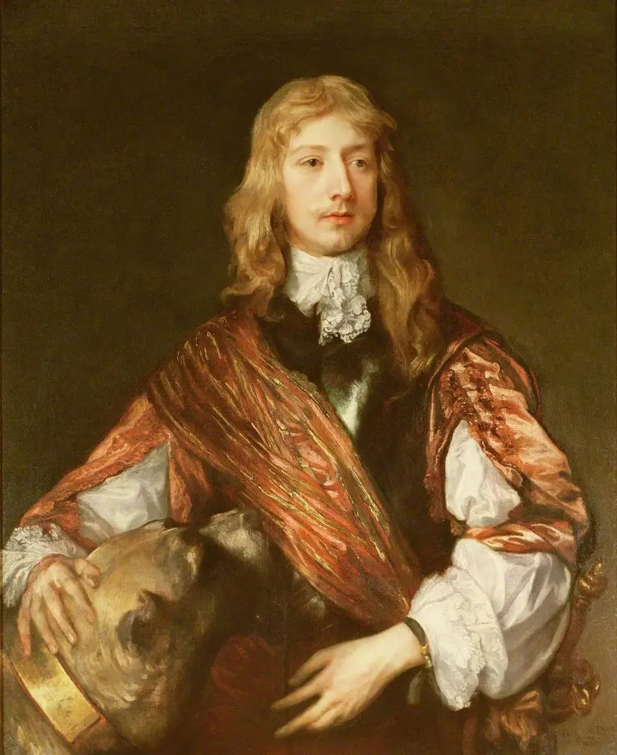 Thomas Killigrew (1611–1682) ile bir Mastiff - Antoine van Dyck