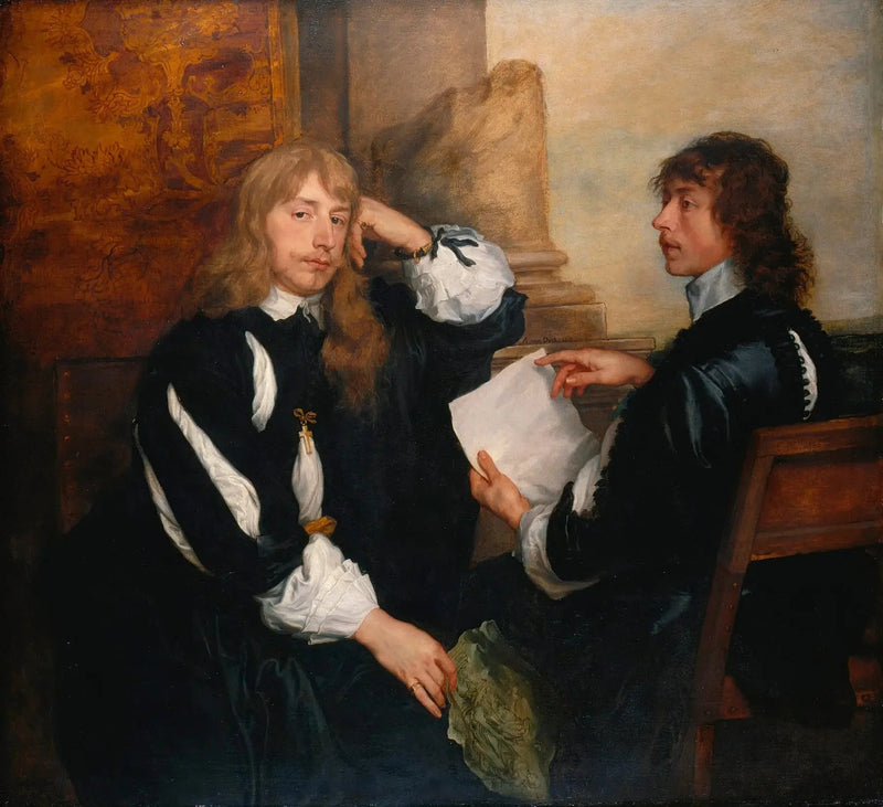 Thomas Killigrew ve William, Lord Crofts (?) - Antoine van Dyck