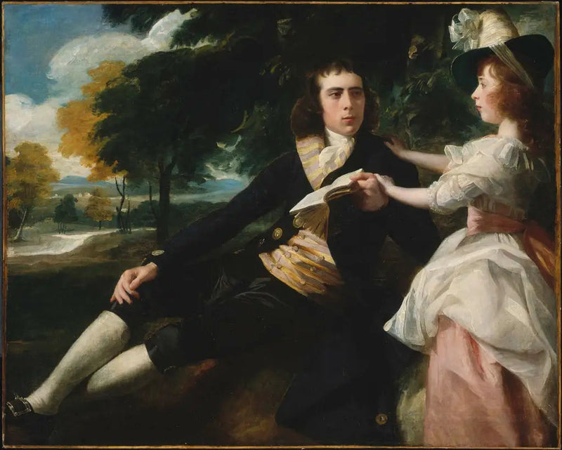 Thomas Lane ve kız kardeşi Harriot - John Singleton Copley