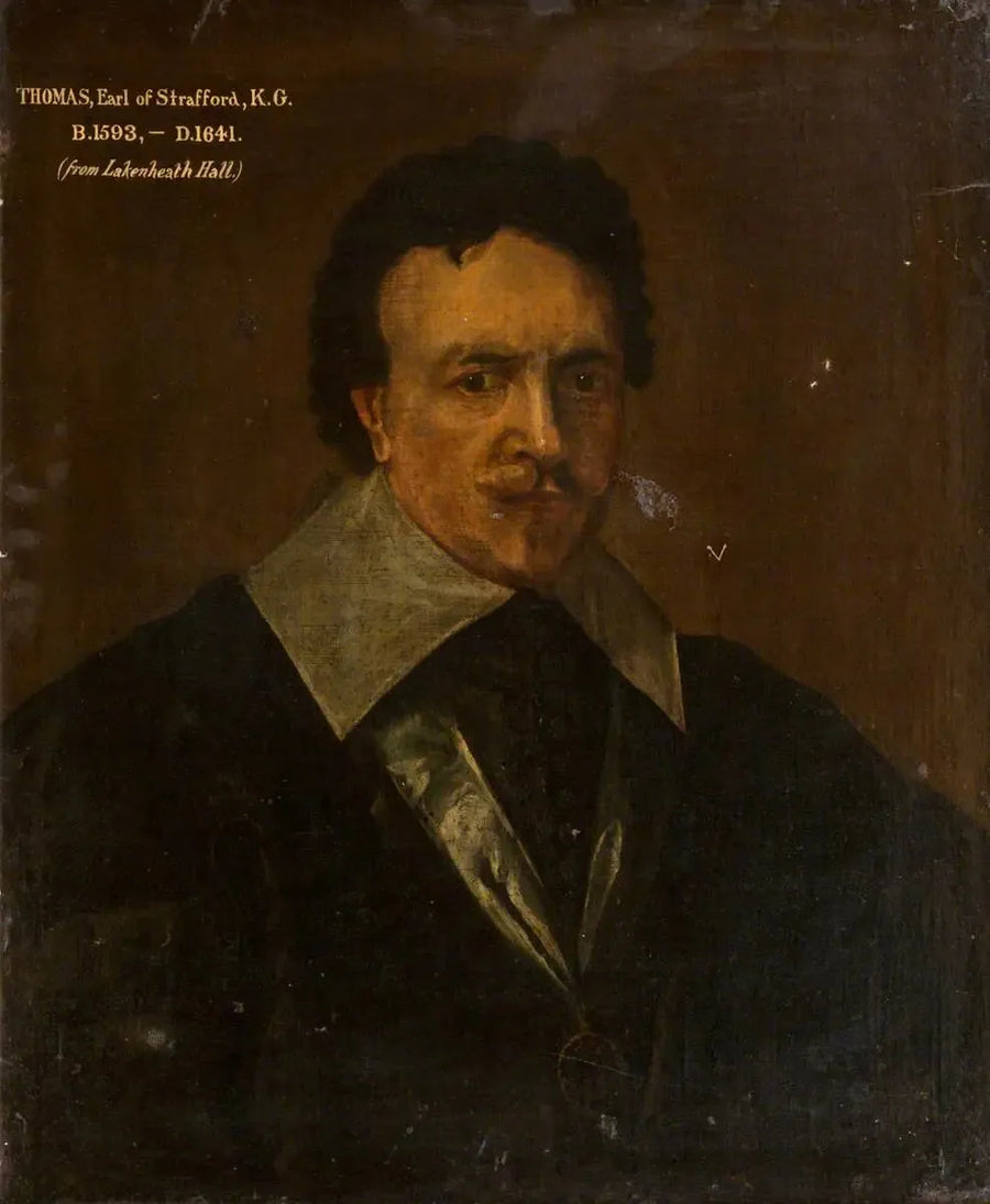 Thomas Wentworth (1593–1641), Strafford Kontu 1. - Antoine van Dyck