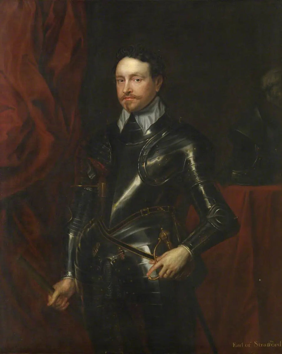 Thomas Wentworth (1593–1641), Strafford Kontu - Antoine van Dyck