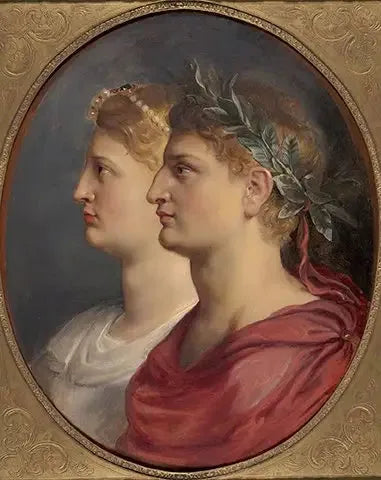 Tiber ve Agrippine - Peter Paul Rubens