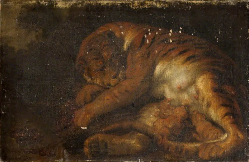 Tigresse ve yavruları - Peter Paul Rubens