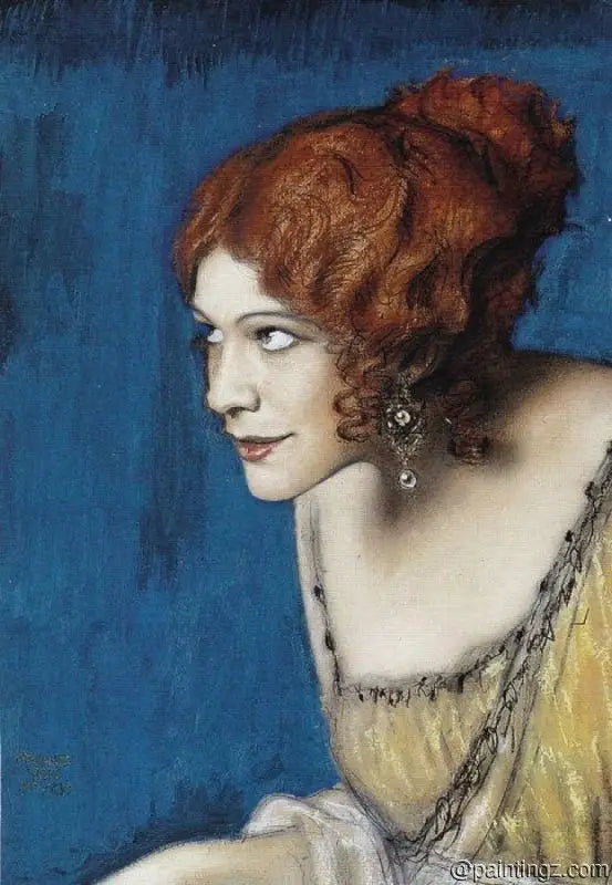 Tilla Durieux olarak Circé - Franz von Stuck