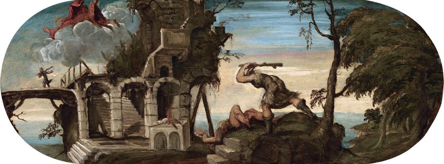 Cain Slaying Abel - Le Tintoret