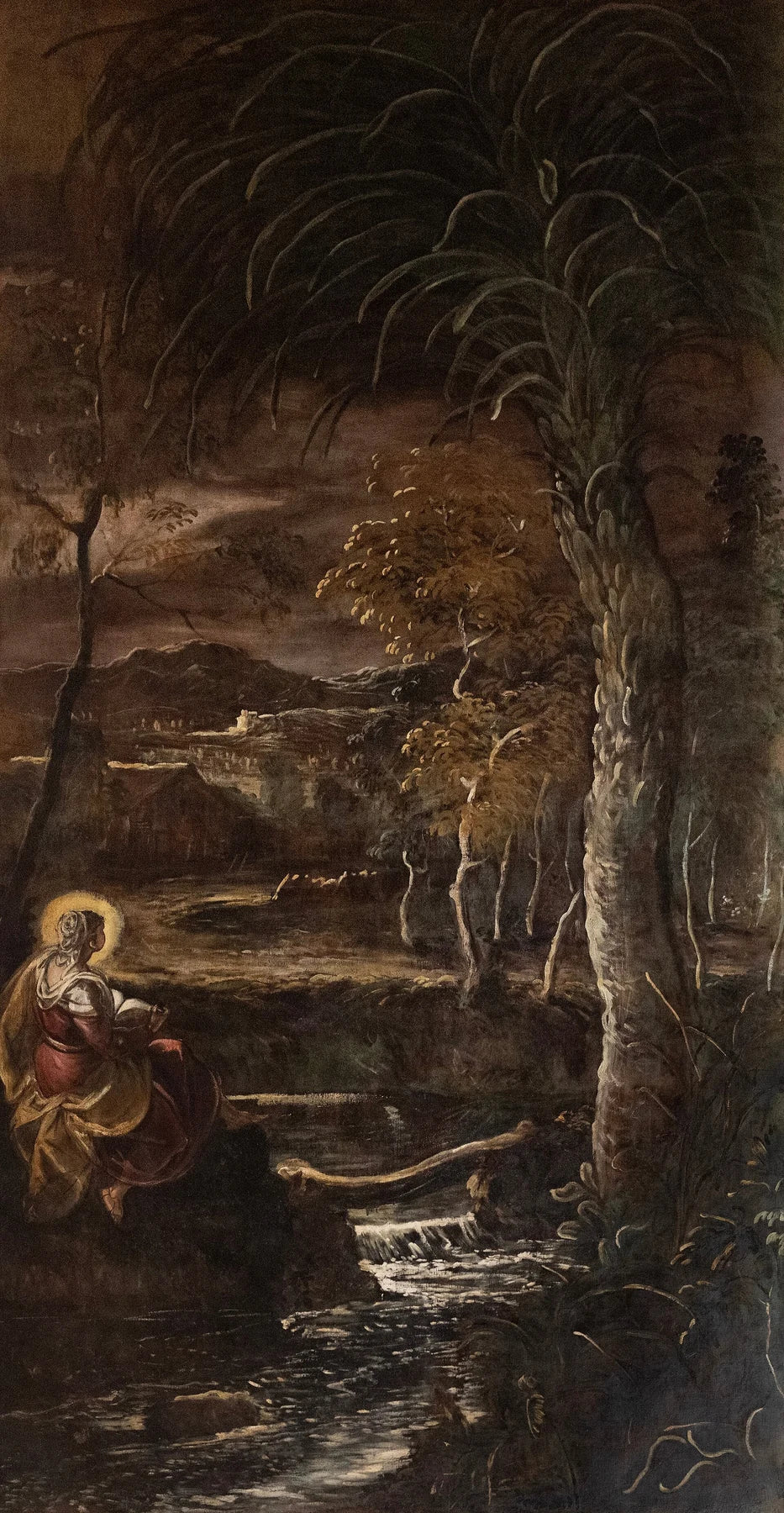Sainte Marie d'Egypte, peinture de Le Tintoret